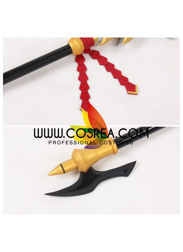 Cosrea prop Elsword Asura Lance Cosplay Prop