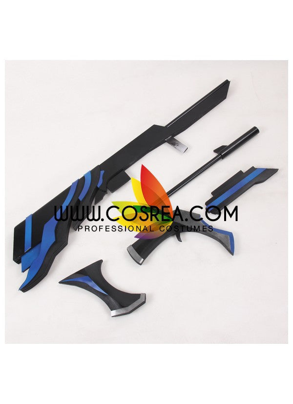 Cosrea prop Elsword Demonio Lance Cosplay Prop