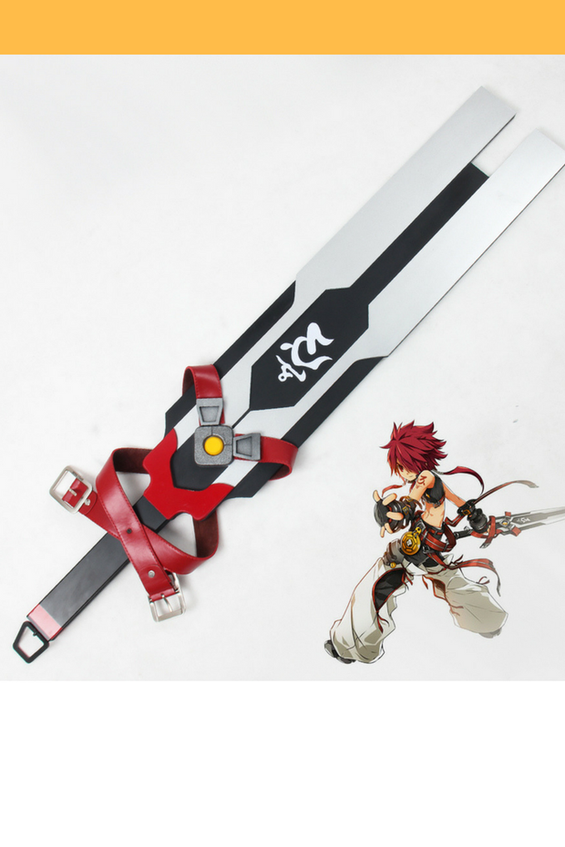 Cosrea prop Elsword Knight Sword Cosplay Prop