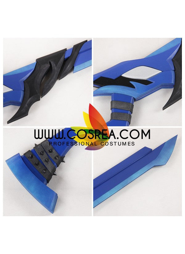 Cosrea prop Elsword Sakra Demonio Double Guns Cosplay Prop