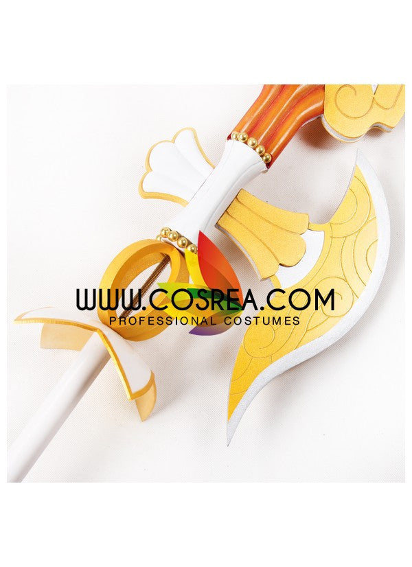 Cosrea prop Elsword Sakra Devanam Lance Cosplay Prop