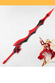 Cosrea prop Fate Extra Saber Nero Red Cosplay Prop