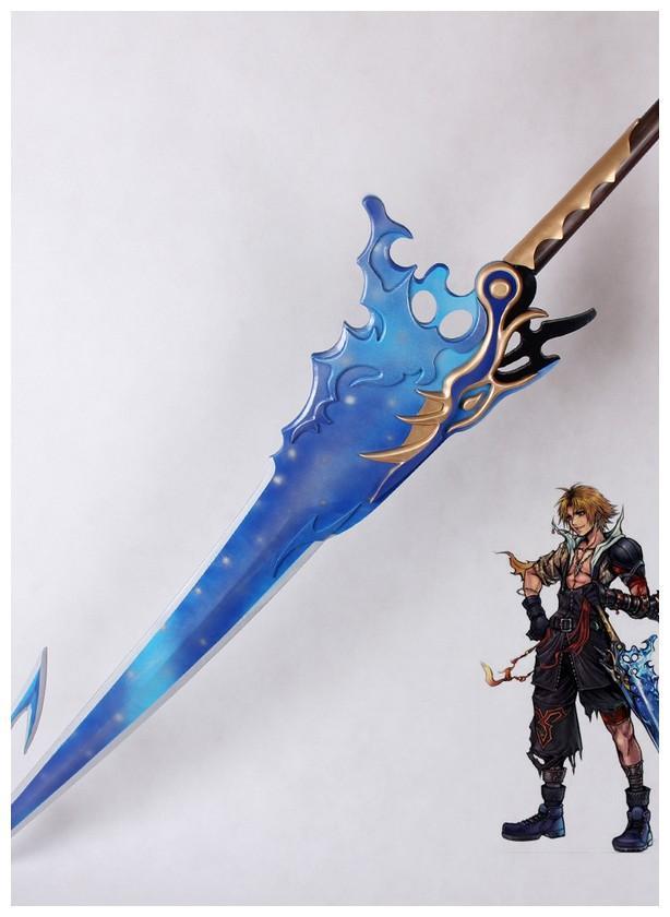 Cosrea prop Final Fantasy 10 Tidus Sword Cosplay Prop
