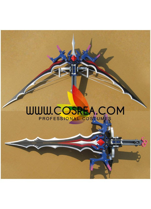 Cosrea prop Final Fantasy 13 2 Serah Farron Transformable Bow Cosplay Prop