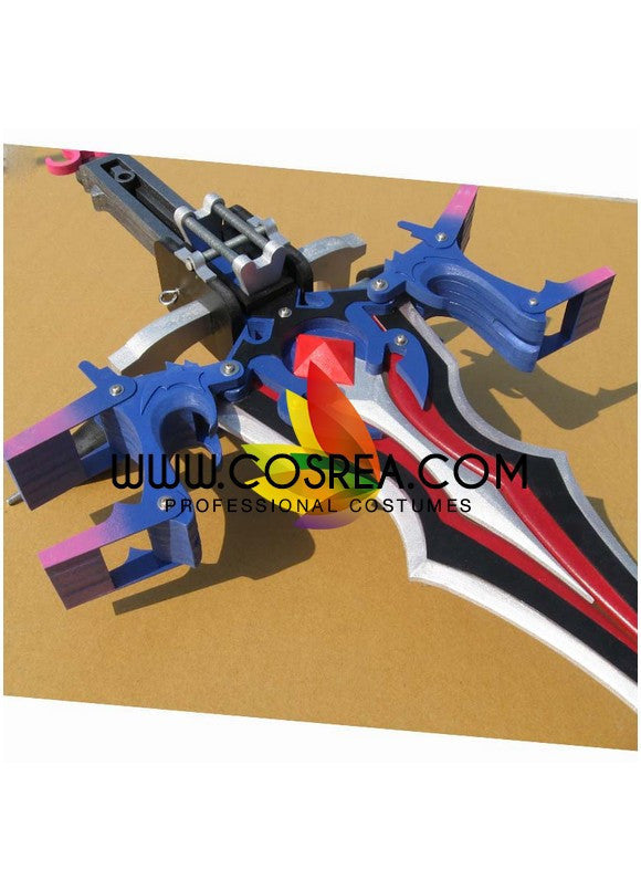 Cosrea prop Final Fantasy 13 2 Serah Farron Transformable Bow Cosplay Prop