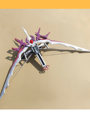 Cosrea prop Final Fantasy 13 2 Serah Farron Transformable Bow Pink Cosplay Prop
