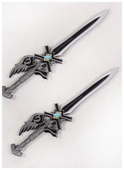 Cosrea prop Final Fantasy 15 Ignis Scientia Double Sword Cosplay Prop