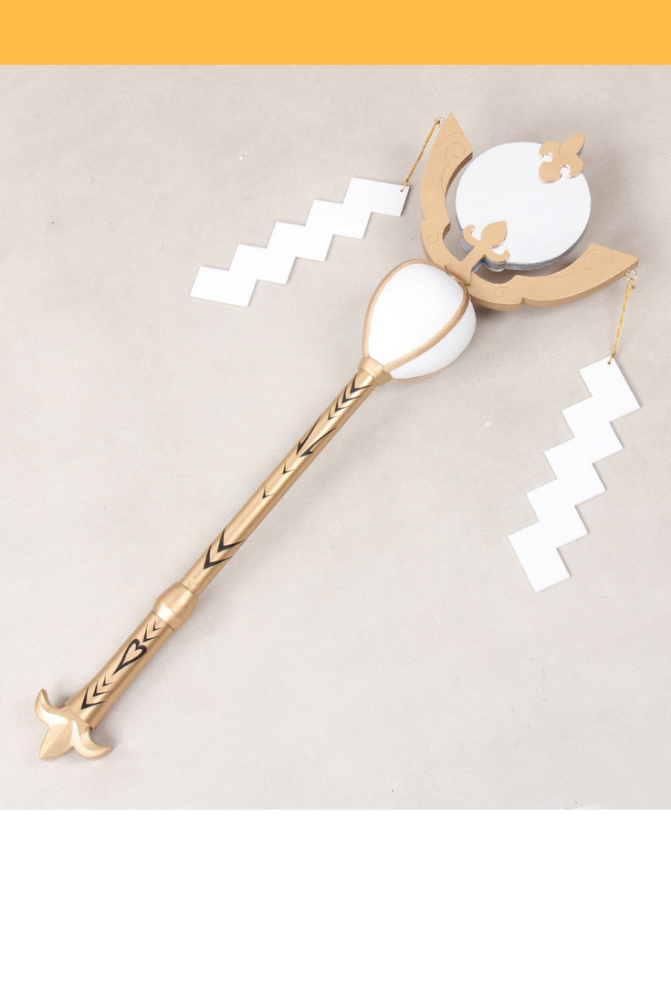 Cosrea prop Fire Emblem IF Sakura Staff Cosplay Prop