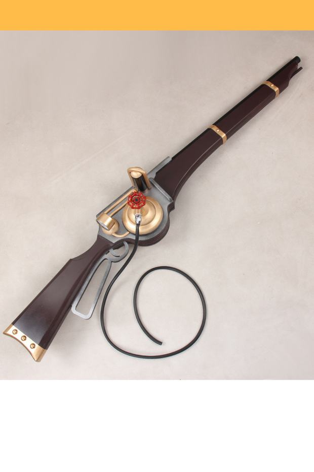 Cosrea prop Kabaneri of the Iron Fortress Mumei Steam Gun Cosplay Prop