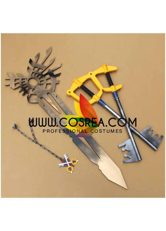 Cosrea prop Kingdom Hearts Birth By Sleepe X Blade Cosplay Prop