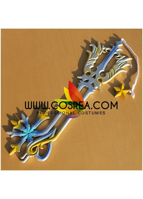 Cosrea prop Kingdom Hearts Sora Oathkeeper Keyblade Cosplay Prop