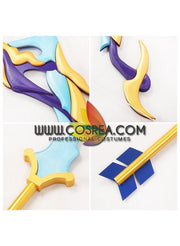 Cosrea prop League Of Legend Ashe Amethyst Bow Cosplay Prop