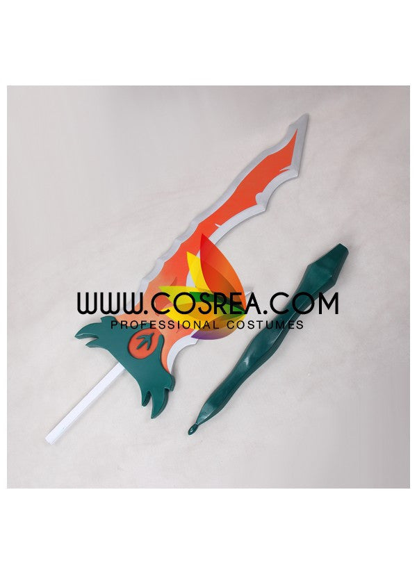 Cosrea prop League of Legend Battle Bunny Riven Cosplay Prop