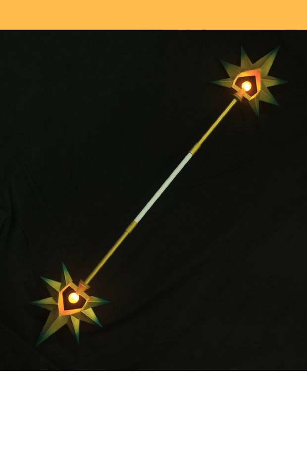 Cosrea prop League Of Legend Lux Elemental Staff Cosplay Prop