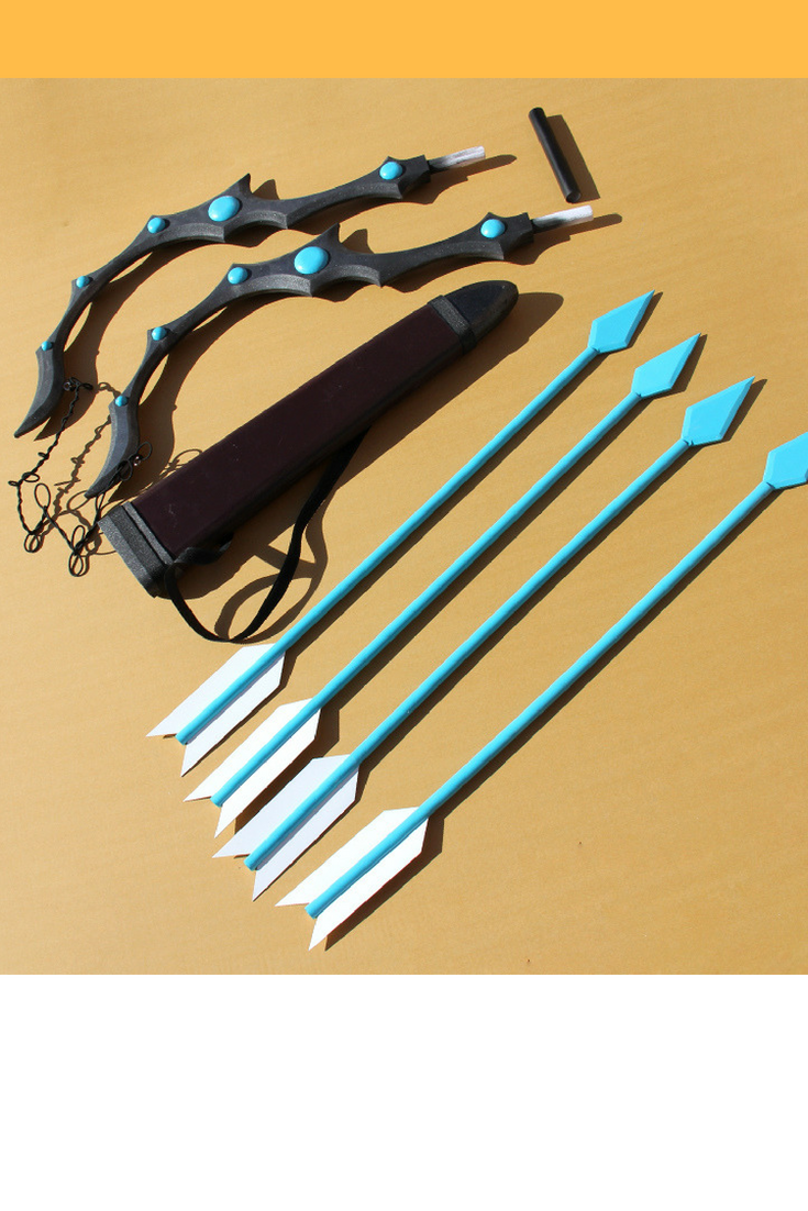 Cosrea prop League of Legend Queen Ashe Cosplay Prop