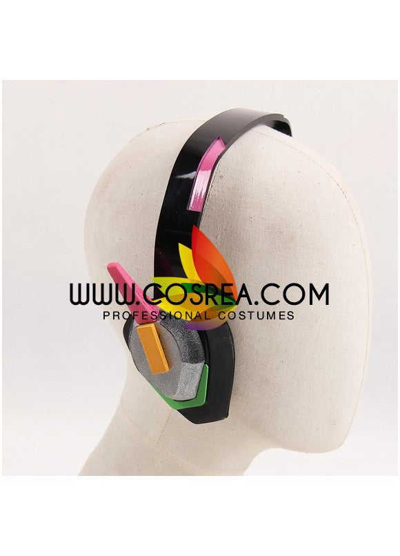 Cosrea prop Overwatch DVA Headphone Cosplay Prop