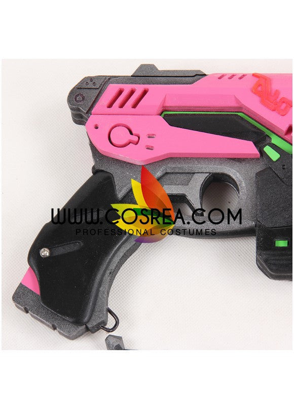 Cosrea prop Overwatch DVA Light Gun Non LED Cosplay Prop
