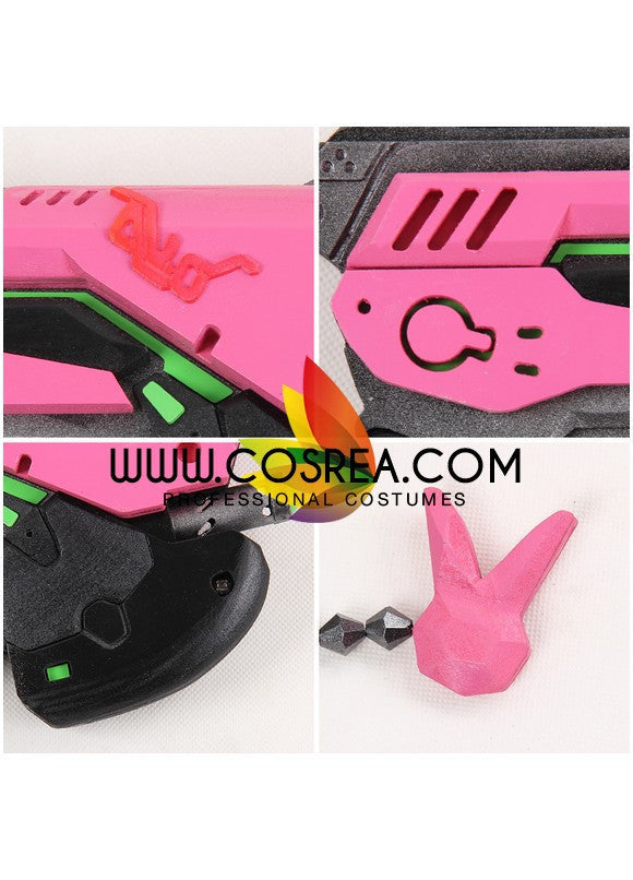 Cosrea prop Overwatch DVA Light Gun Non LED Cosplay Prop