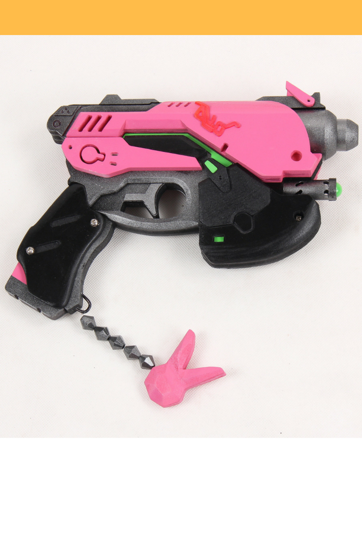 Cosrea prop Overwatch DVA Pulser Gun Cosplay Prop