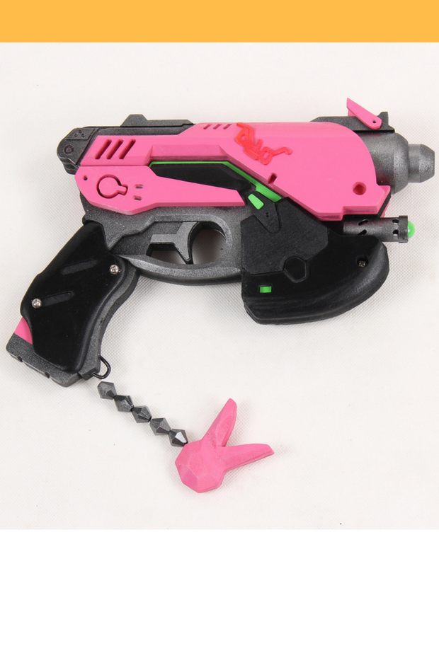 Cosrea prop Overwatch DVA Pulser Gun Cosplay Prop