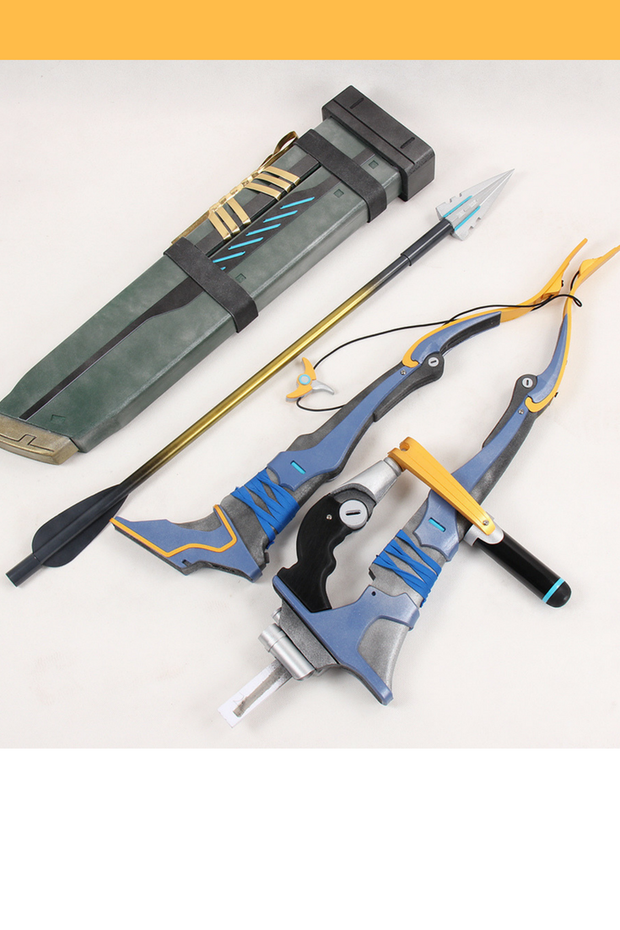 Cosrea prop Overwatch Hanzo Bow Set Cosplay Prop