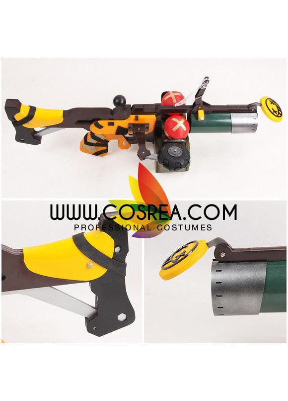 Cosrea prop Overwatch Junkrat Frag Launcher Cosplay Prop