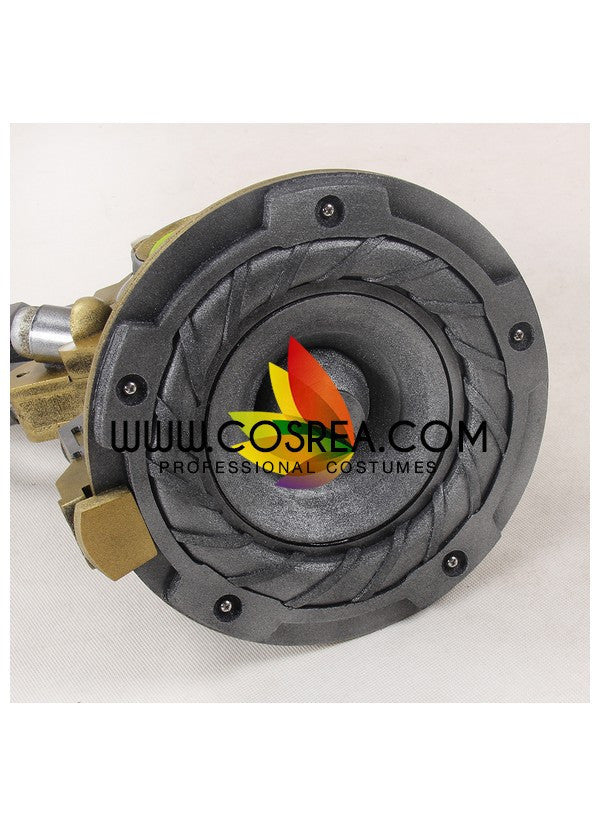 Cosrea prop Overwatch Lucio Blaster Golden Cosplay Prop