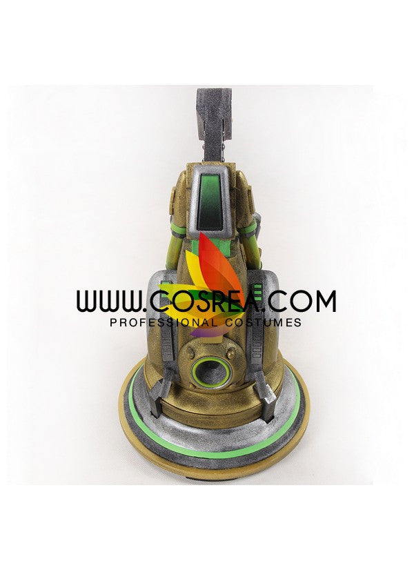 Cosrea prop Overwatch Lucio Blaster Golden Cosplay Prop