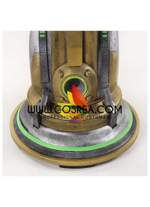Cosrea prop Overwatch Lucio Blaster Golden Cosplay Prop