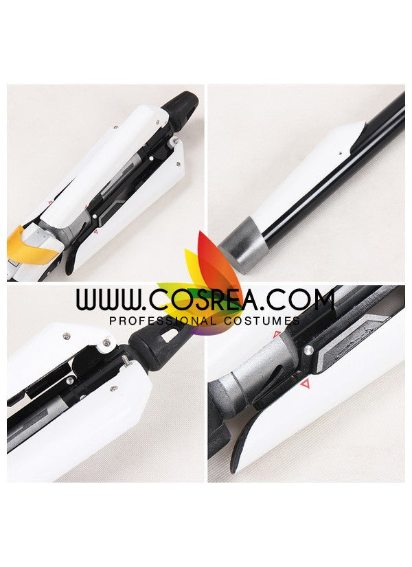 Cosrea prop Overwatch Mercy Classic Skin Staff Cosplay Prop
