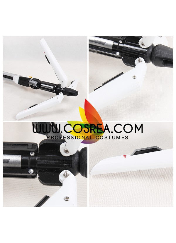 Cosrea prop Overwatch Mercy Classic Skin Staff Cosplay Prop