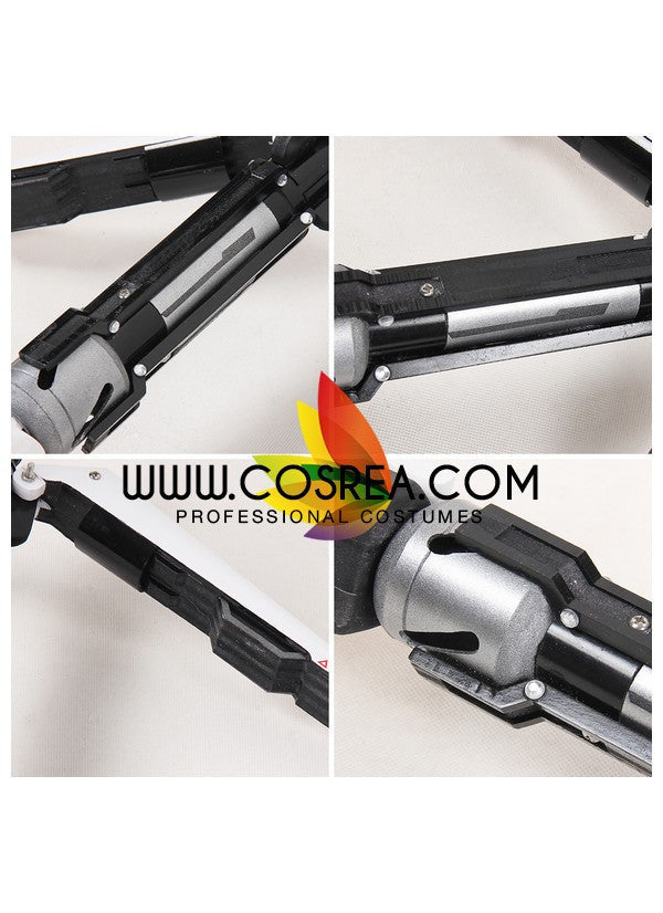 Cosrea prop Overwatch Mercy Classic Skin Staff Cosplay Prop