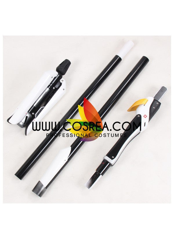 Cosrea prop Overwatch Mercy Classic Skin Staff Cosplay Prop