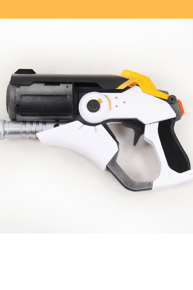 Cosrea prop Overwatch Mercy Pulser Gun Cosplay Prop