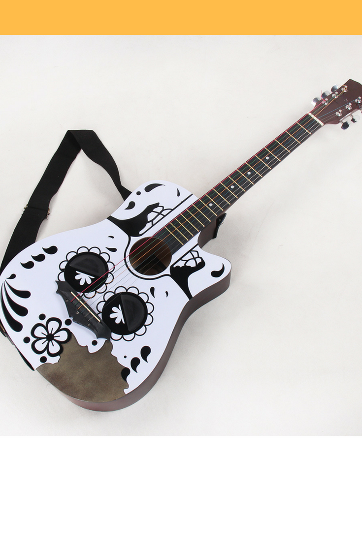 Cosrea prop Overwatch Reaper Guitar Cosplay Prop
