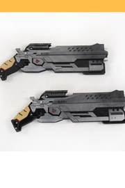 Cosrea prop Overwatch Reaper Hellfire Shotguns Black Cosplay Prop