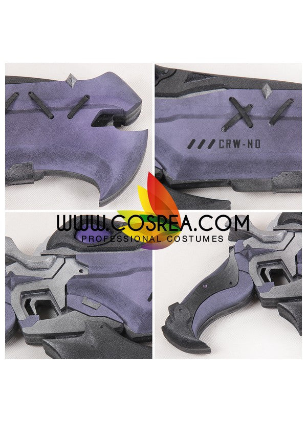 Cosrea prop Overwatch Reaper Hellfire Shotguns Cosplay Prop