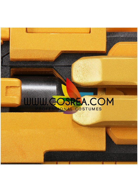 Cosrea prop Overwatch Soldier 76 Heavy Pulse Rifle Gold Cosplay Prop