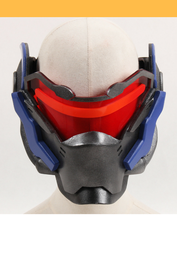 Cosrea prop Overwatch Soldier 76 Original Helmet Cosplay Prop