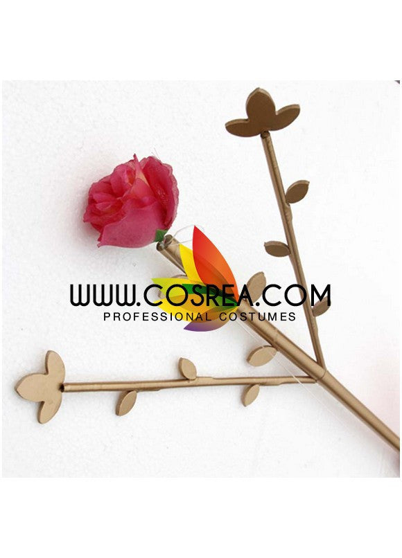 Cosrea prop Puella Magi Madoka Magica Rose Branch Bow Cosplay Prop