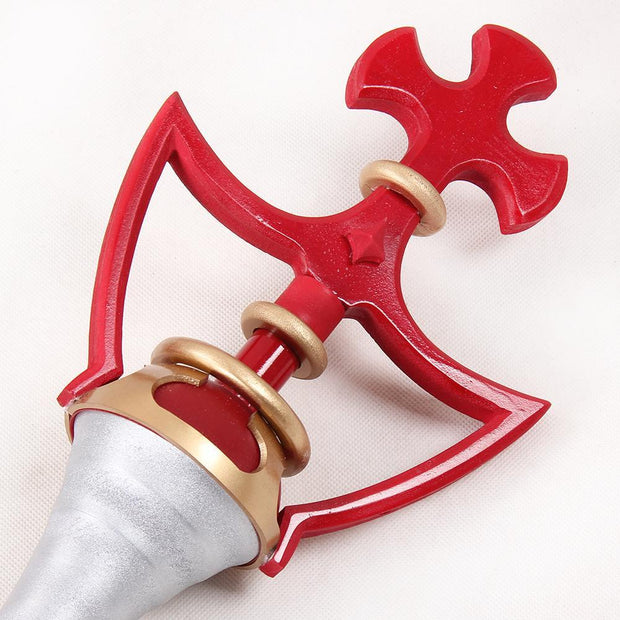 Cosrea prop Ragnarok Online High Priestess Staff Cosplay Prop