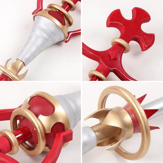 Cosrea prop Ragnarok Online High Priestess Staff Cosplay Prop