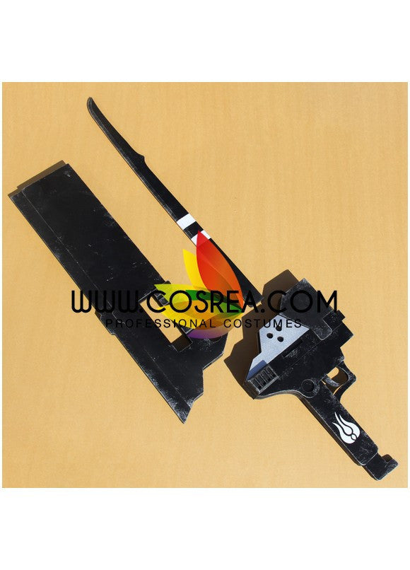 Cosrea prop RWBY Black Blake 90CM Sword Cosplay Prop