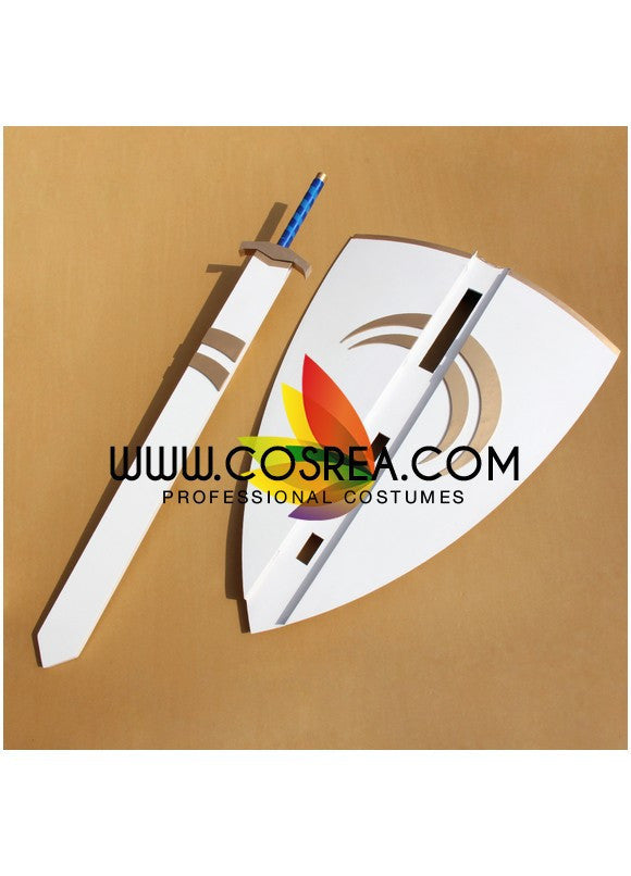 Cosrea prop RWBY Juane Arc Crocea Mors Sword With Shield Cosplay Prop