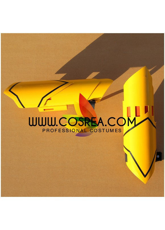 Cosrea prop RWBY Yellow Yang Gauntlet Cosplay Prop