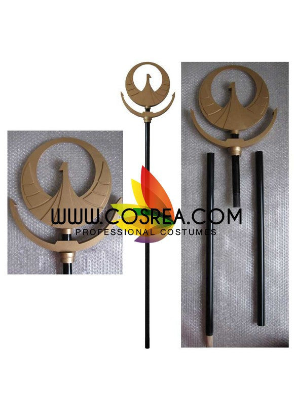 Cosrea prop Saint Seiya Athena Original Staff Cosplay Prop
