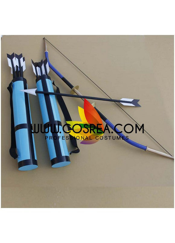 Cosrea prop Samurai Warrior Mori Ranmaru Bow Set Cosplay Prop