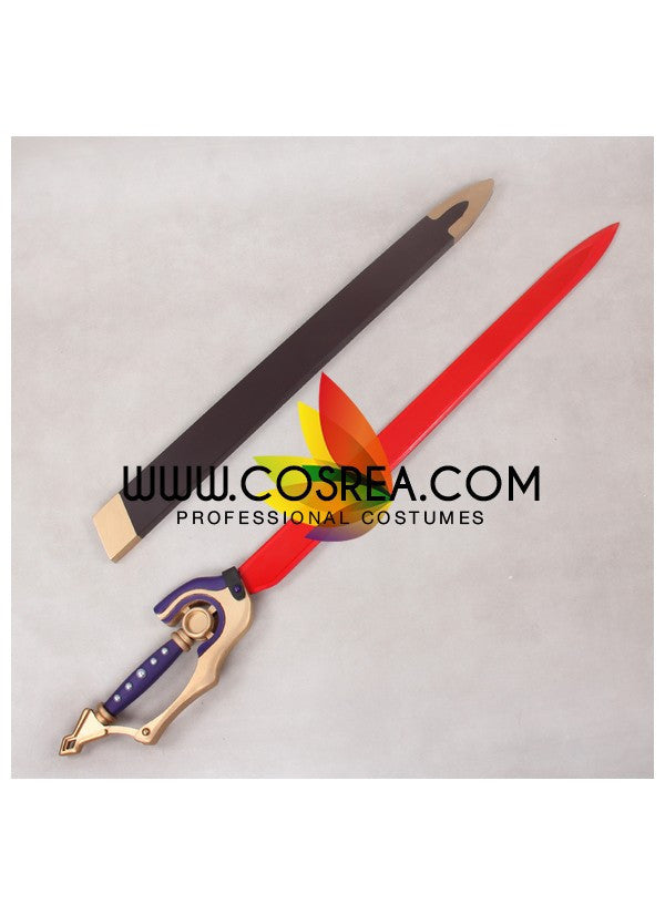 Cosrea prop Seraph Of The End Crowley Eusford Red Version Cosplay Prop