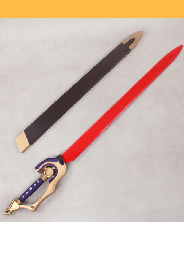 Cosrea prop Seraph Of The End Crowley Eusford Red Version Cosplay Prop