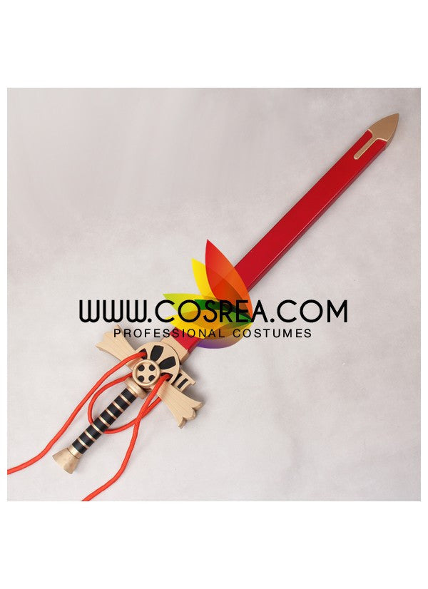 Cosrea prop Seraph Of The End Mikaela Hyakuya Red Version Cosplay Prop